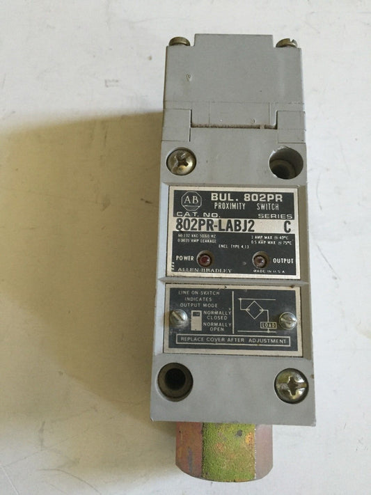 Allen Bradley 802Pr-Labj2, Ac, Ls Top Sn, 13Mm, Conduit Coupler,Db