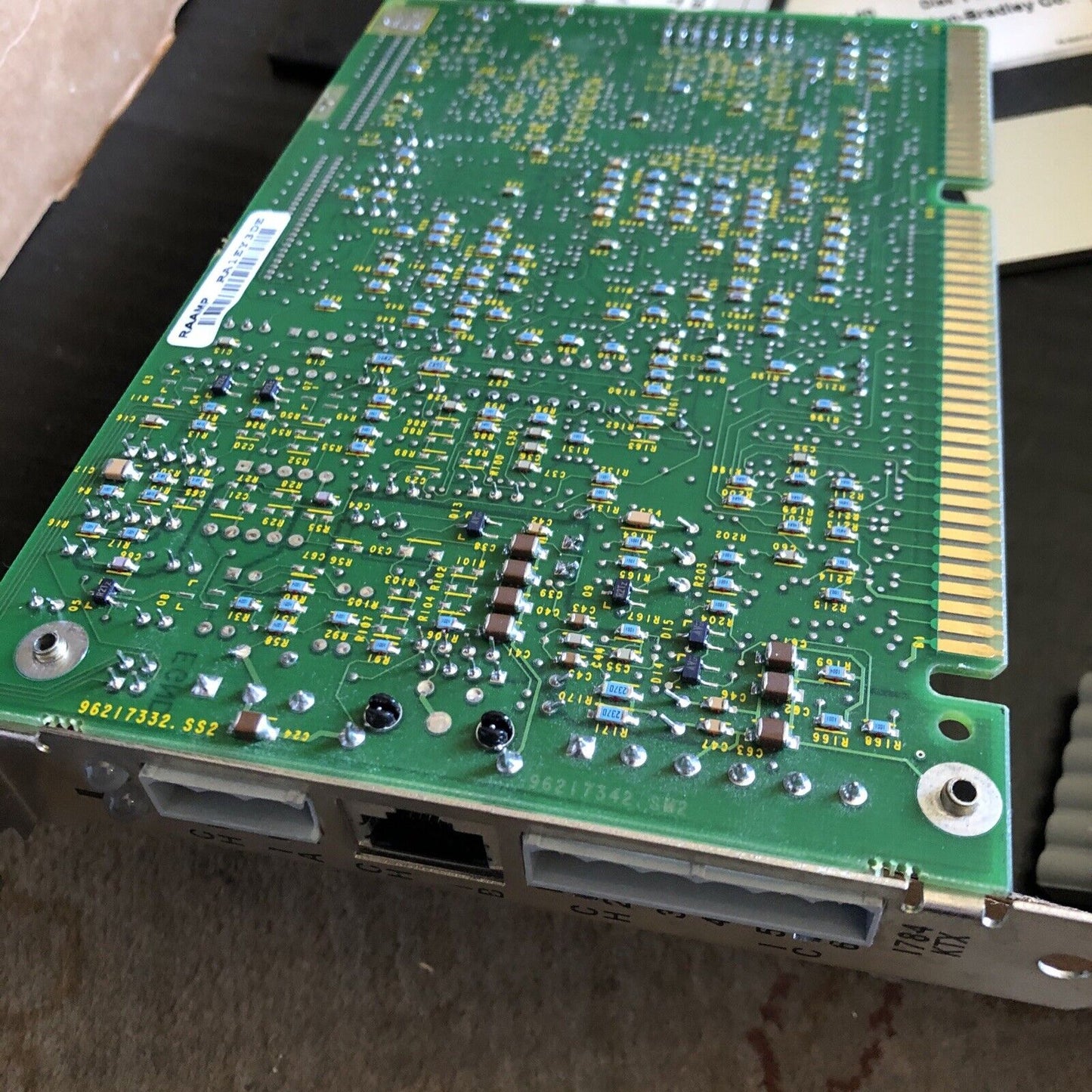 Allen-Bradley 1784-Ktx B Communication Interface Card Isa Dh  Dh485 Rio,De