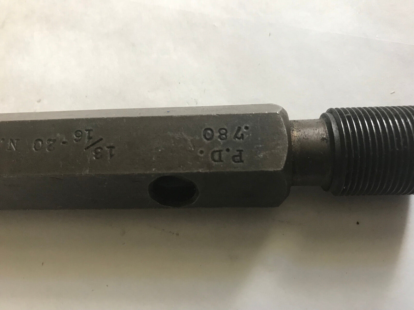 Go No Go  Thread & Plug Gauge 13/16-20 N.F  Pd .780  Sheffield 780,521,Er