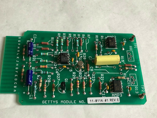 New Gettys 11-0114-01 Rev. E Module Control Board,En