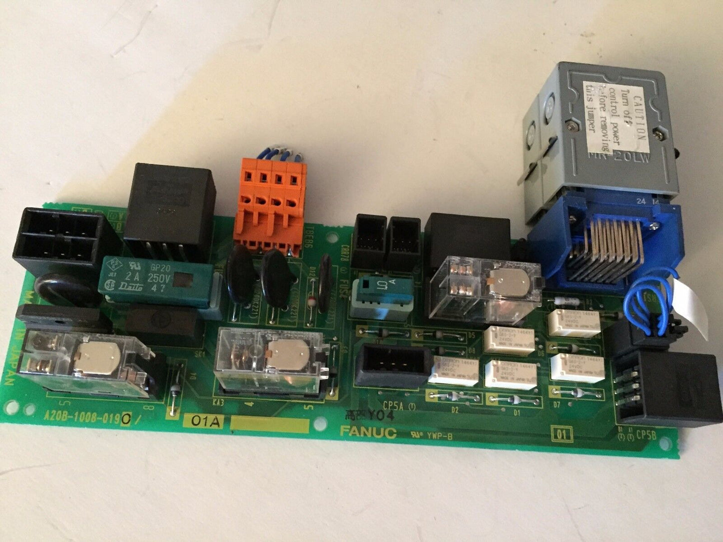 Fanuc A20b-1008-0190/01A,Fanuc A350-1008-T192/01,A20b-1008-019O/O1a,A20b1008,Cl