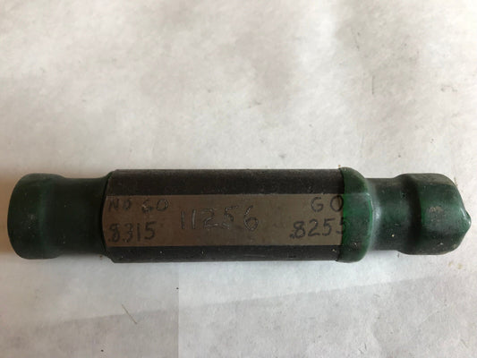 The Pipe Machinery 8315,8255,Go No Go Plug Gauge Inspection Gage .8315 .8255,Ag