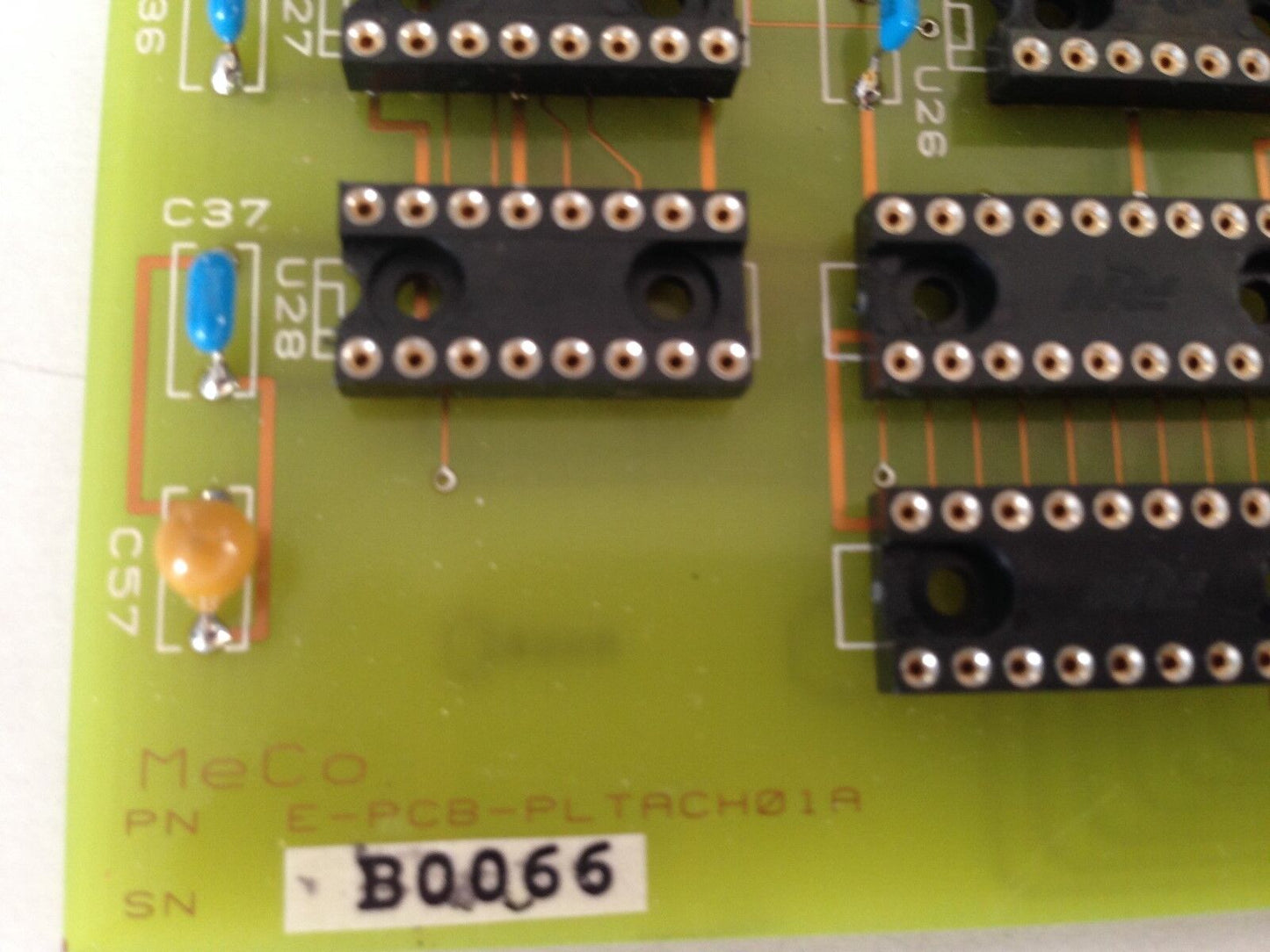 Meco E-Pcb-Pltach 01A Mecoe-Pcb-Pltach O1a Servo Control Board (No Chips),Fg