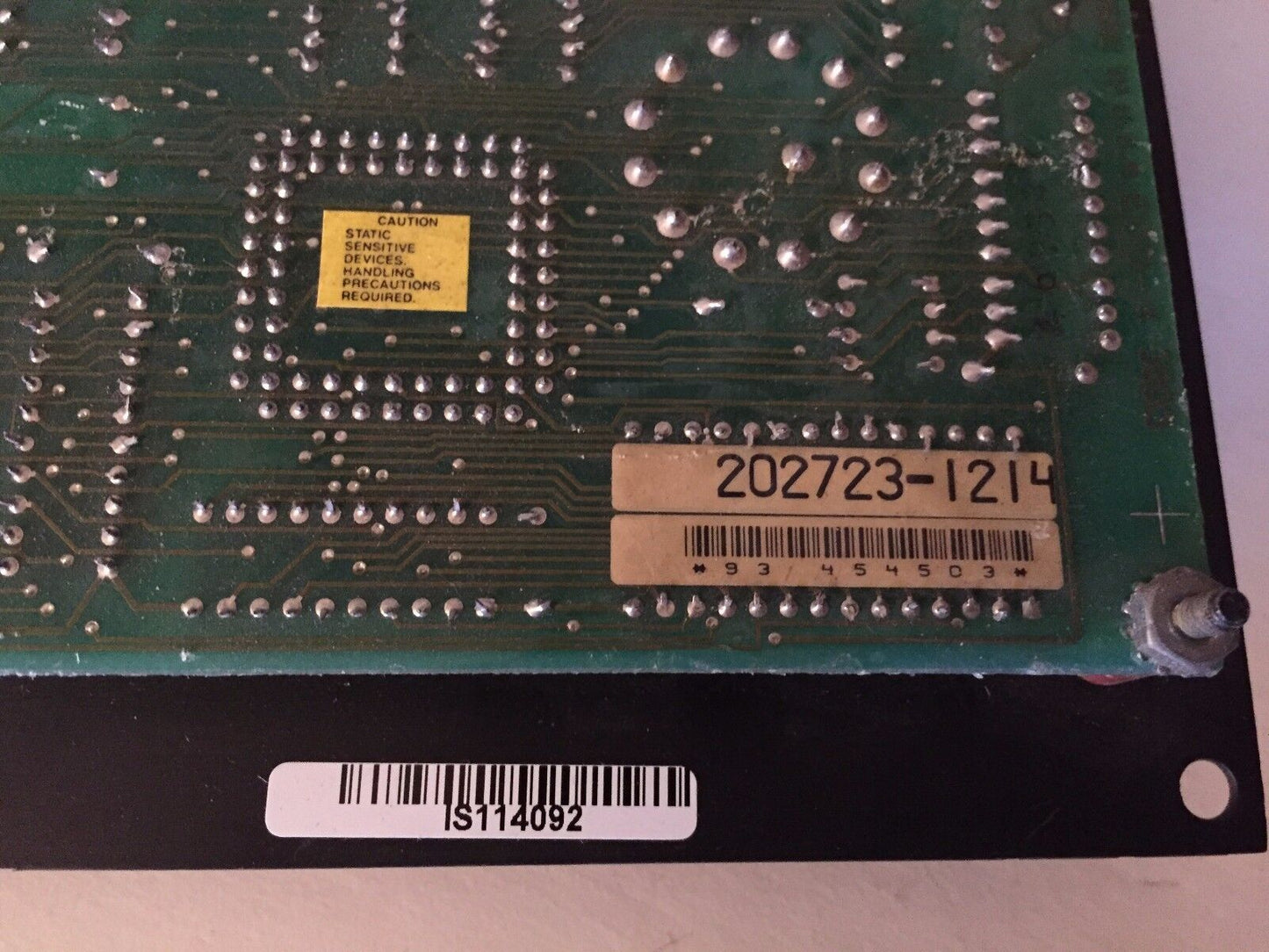 Mig Welding 202723-1214 Pulsed 204139,Ecd-4 3893 Operator Interface Panel,Sj