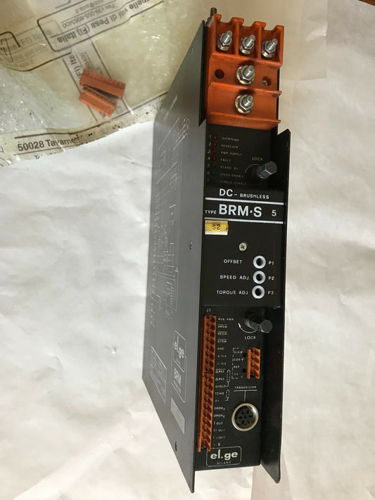El.Ge Brm Type Brm-S5 Servo Drive,Elge Brm-S Dc Brushless,S5,Sd