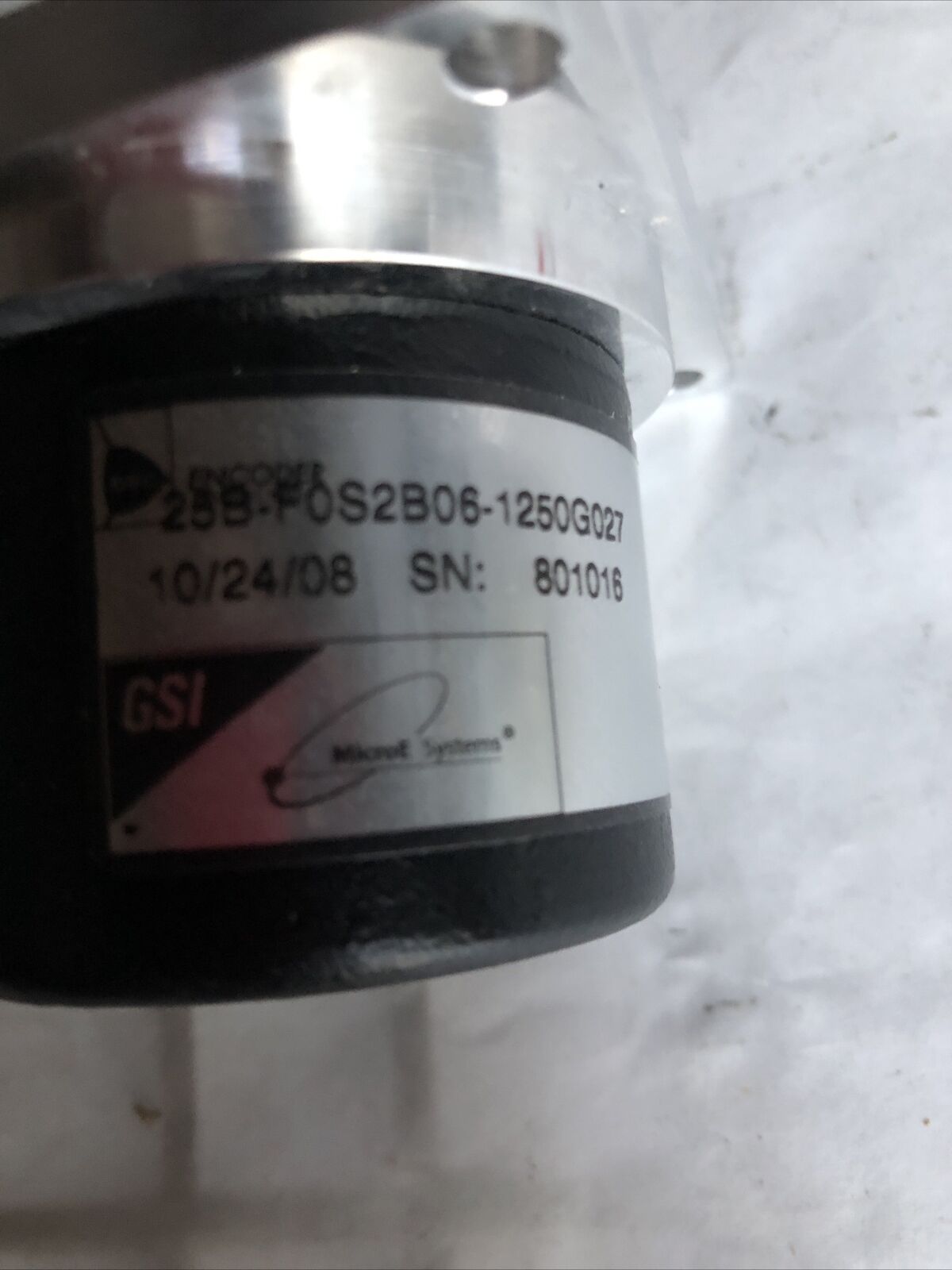New Gsi 25B-F0s2b06-1250G027 Motor,Drc 25B-Fos2b06-1250G027 Encoder,Ct,Fj