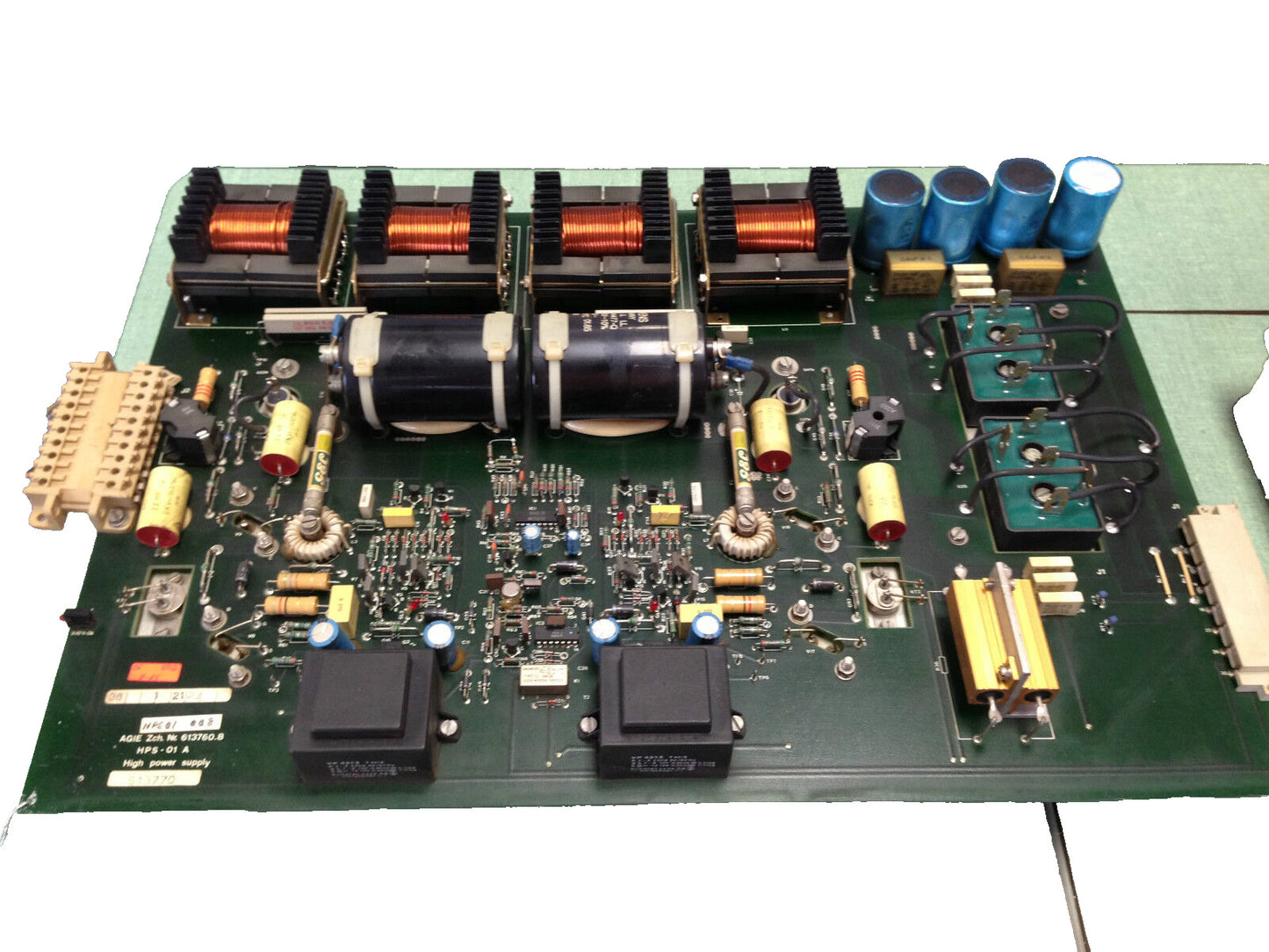 Agie Hps-01 A 613760.8 High Power Supply Pcb 4 Agiepuls Mm Wire Edm Control,To