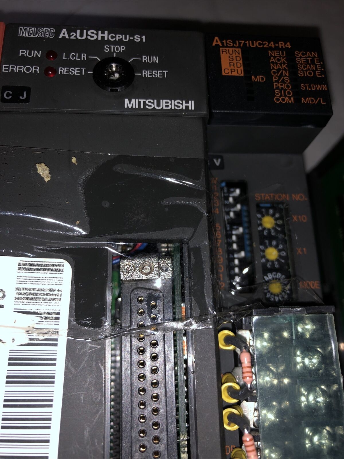 Mitsubishi A2ushcpu-S1,A1s35b,Plc System,A2ushcpu-S1,A1s61pn,A1sj1uc24-R4,Bv