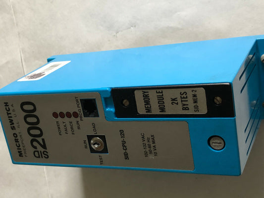 Micro Switch C,Sid 2000 Analog Output Module 102-132Vac 10Va,Sid-Cpu-120,Cl