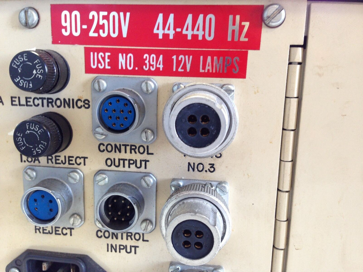 K.J. Law M730iii Verimet Signal Monitor, 90-250Vac,394 12V  Plc Controller,Fb