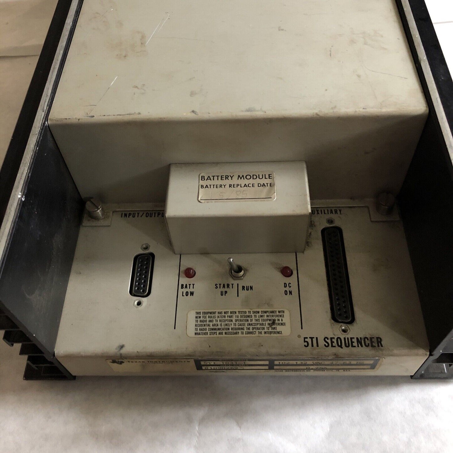 Texas  5Ti-1031-1 Siemens Sequencer Module .75Amp 102-132Vac 47-63Hz,Bi