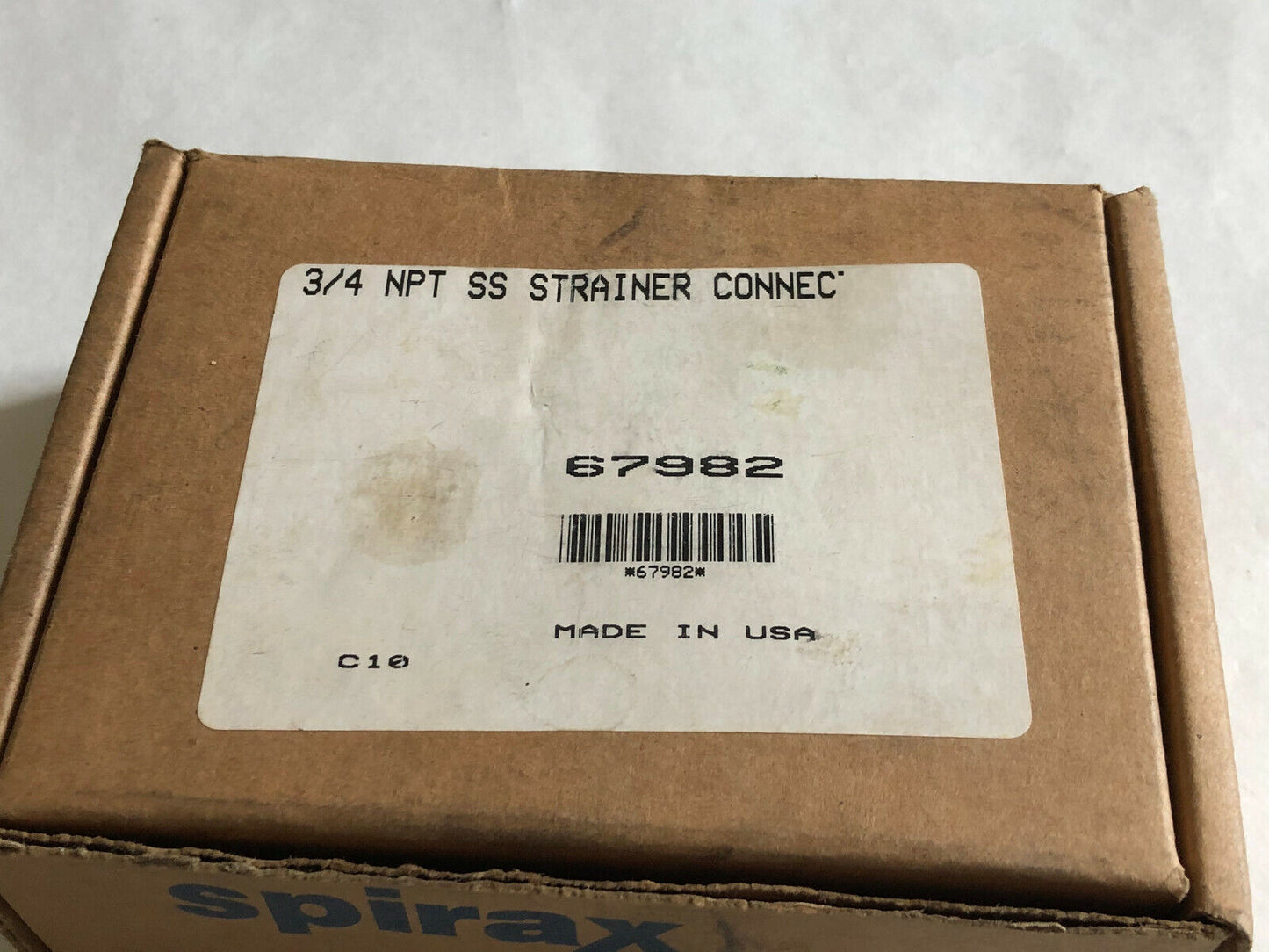 New 3/4" Npt Ss Spirax Sarco Epcp,A2045,A351 Cf8, Y Strainer Connector,Ce,Sl