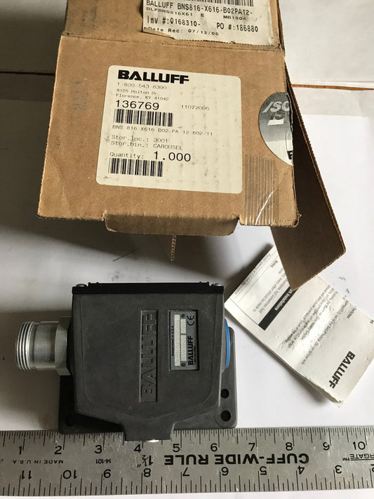 Balluff Bns-816-X616-B02-Pa 12-602-11 062Bus Proximity Sensor 136769N,Es