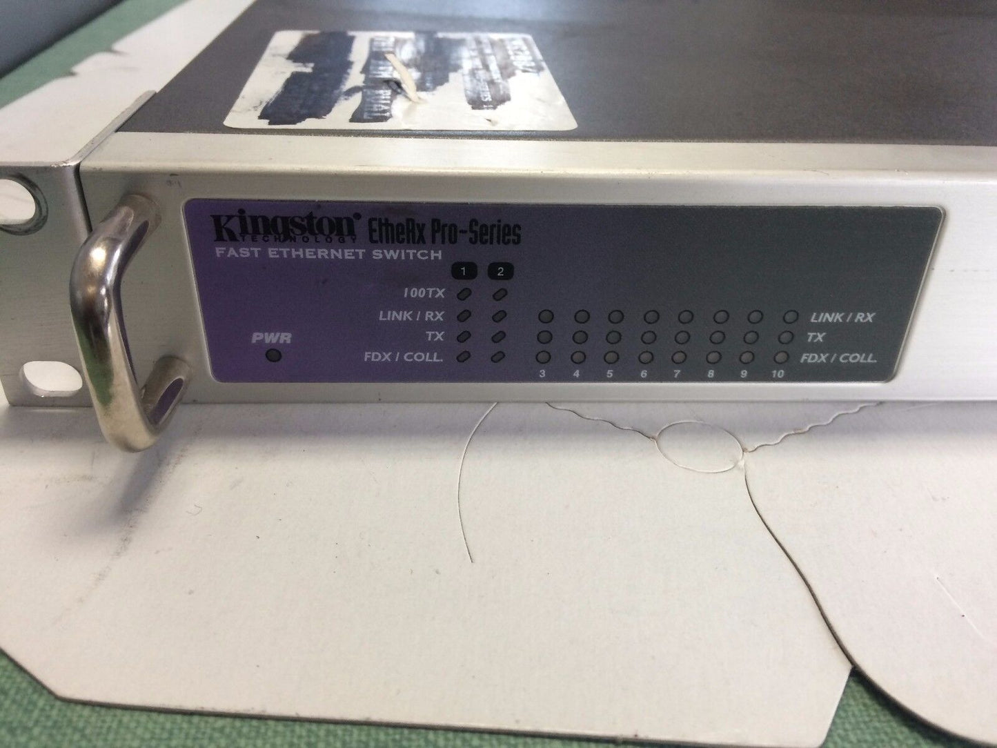 Kingston Kns208/R Etherx Switch 10 Port Pro-Series 19 Rack Mountable,Ej