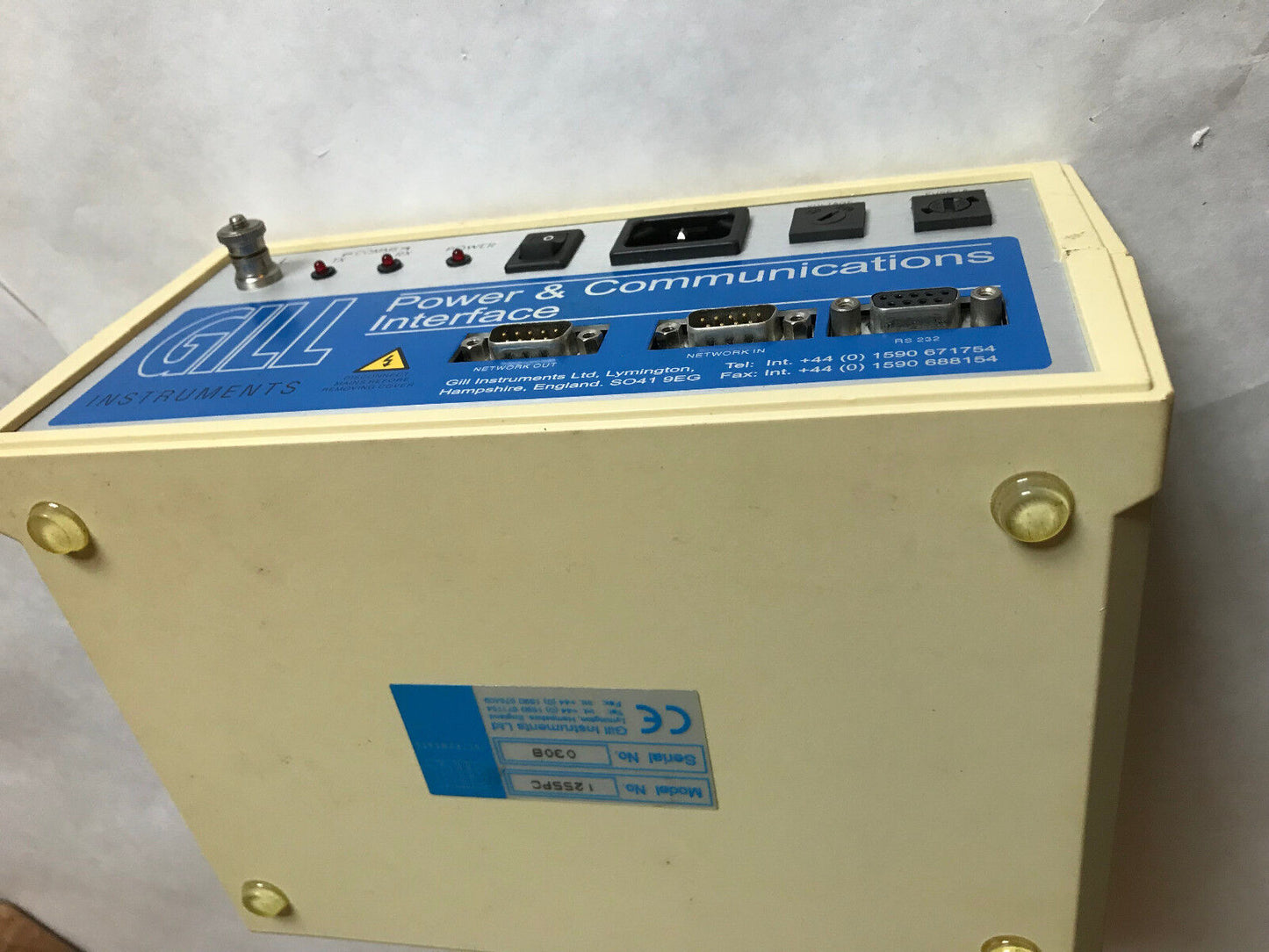 Gill 1255Pc Instruments 1255-00-010 Power & Communications Interface,1255 Pci,Sb