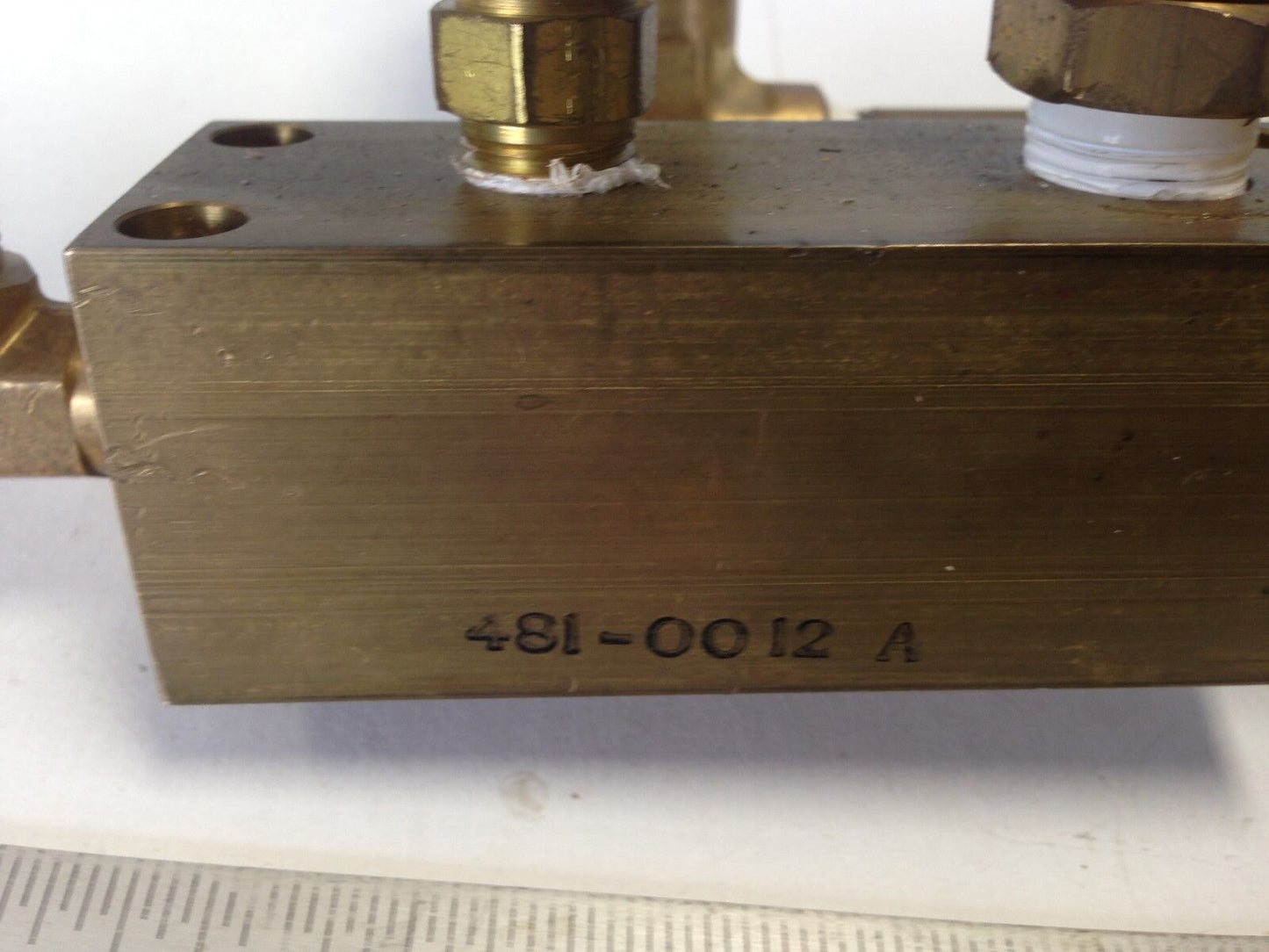 New Harris 47-50 Cr Acetelene Gas Regulator Pressure Assembly 481-0012 A,Dk