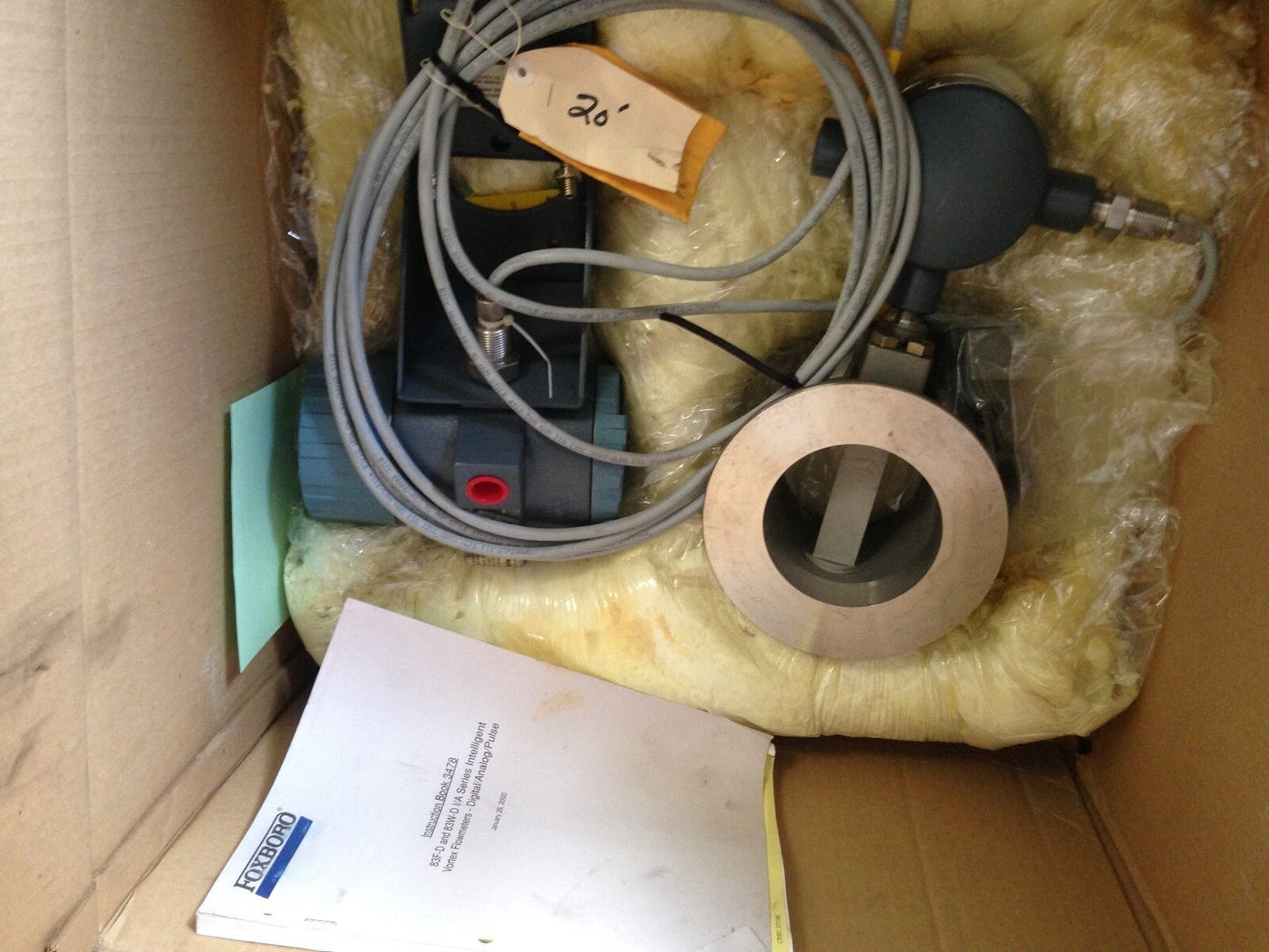 New Foxboro 83W-D04s1ssrja-B,83W-Do4s1ssrja-B,Flowmeter,Cfsm 00150975 12.5-4,Tj
