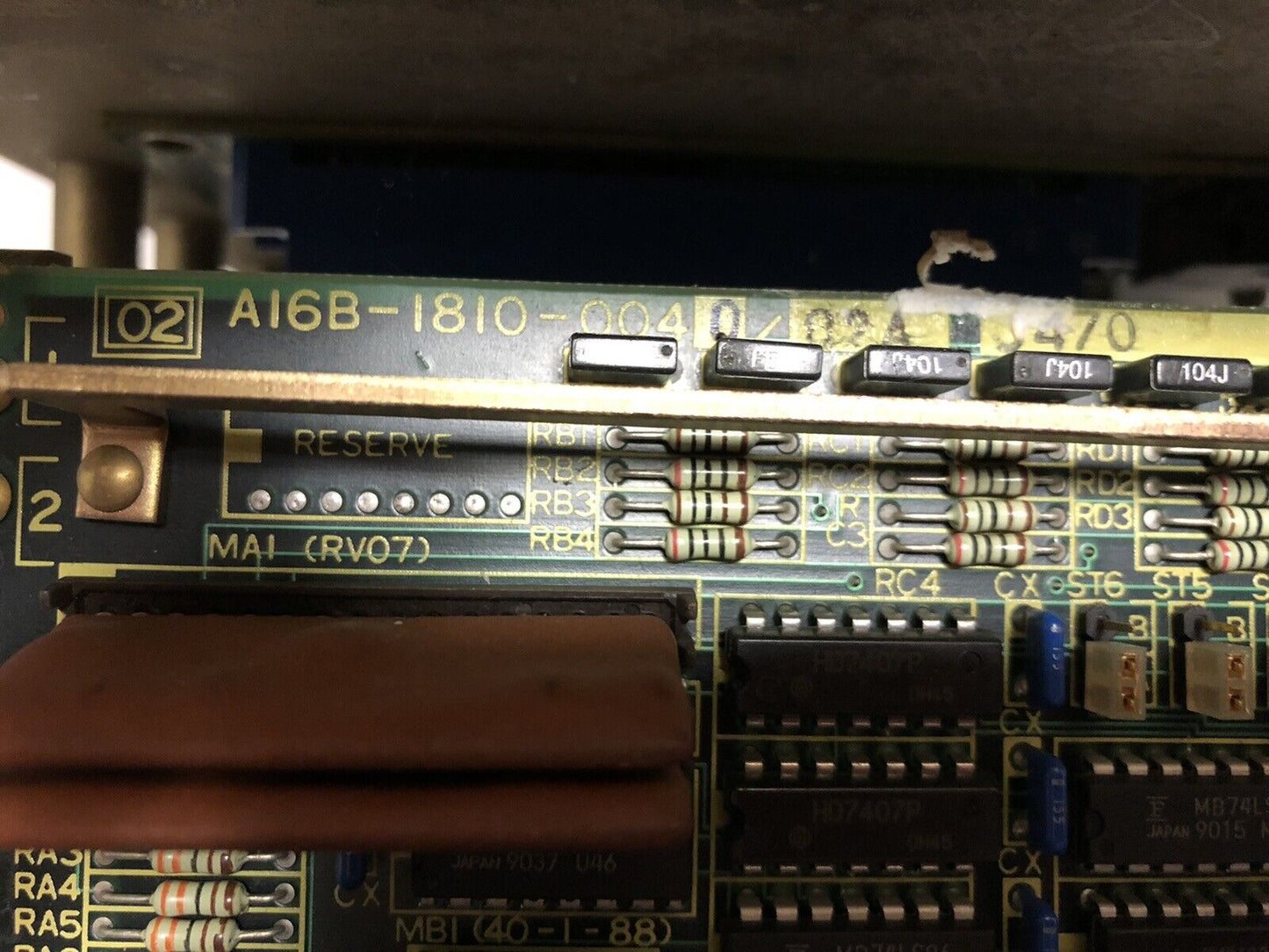 Fanuc A16b-1100-0310/04A Cnc Motherboard,A16b-1810-0040/02A,A16b-1810-0040,Eg