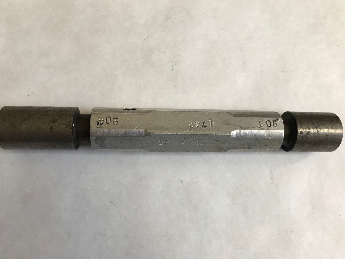 The Pipe Machinery Plug Inspection Gage Sp-501  Go .903  No Go .909,Et