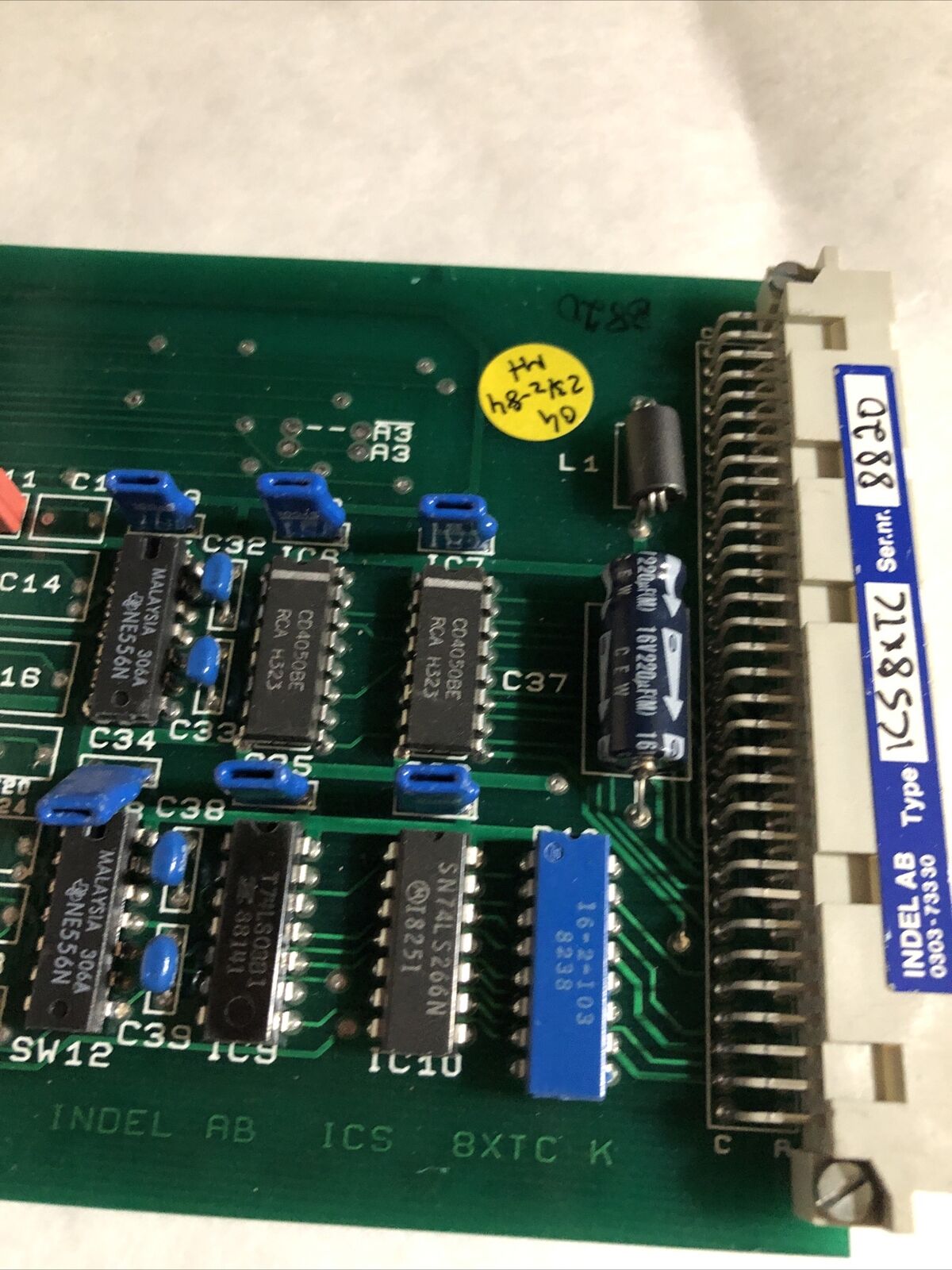 Indel Ab Ics 8Xtc K, 8Xtc L Pcb Control Board,Bl,Db