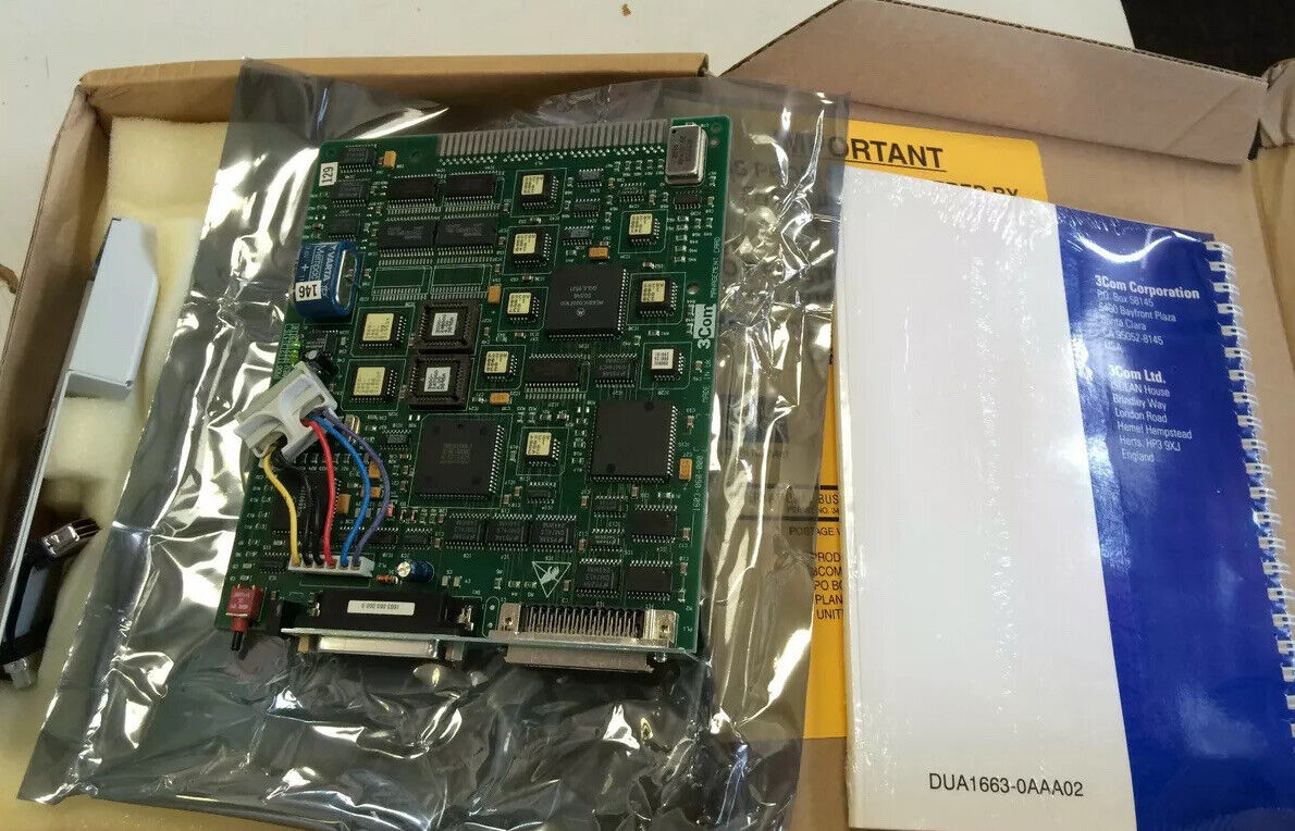 New 3Com 3C16030 Management Linkbuilder Fms 1603-060-000,1603-000-000-7,Fk