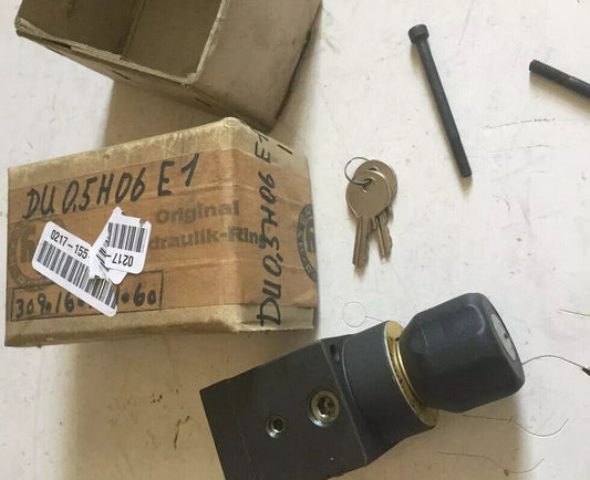 New Hydraulik Ring Du 0,5 H 06 E1,Hy Hydraulik Ring Du 0,5 H Lockout Valve,Br