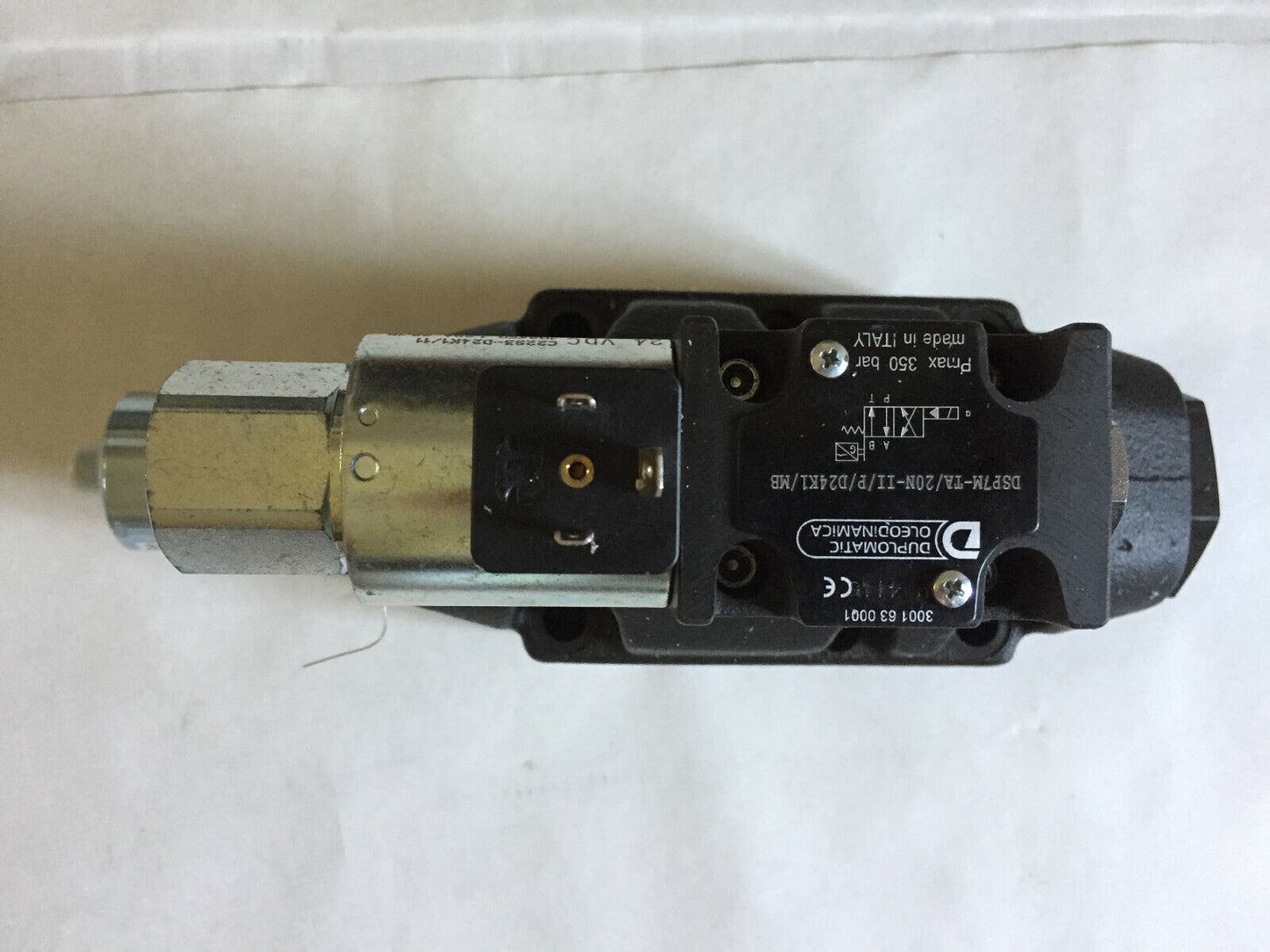 New Duplomatic Dsp7m-Ta/20N-Ii/P/D24k1/Mb,Hydraulic Servo Valve,Ies 2010-000,Sl