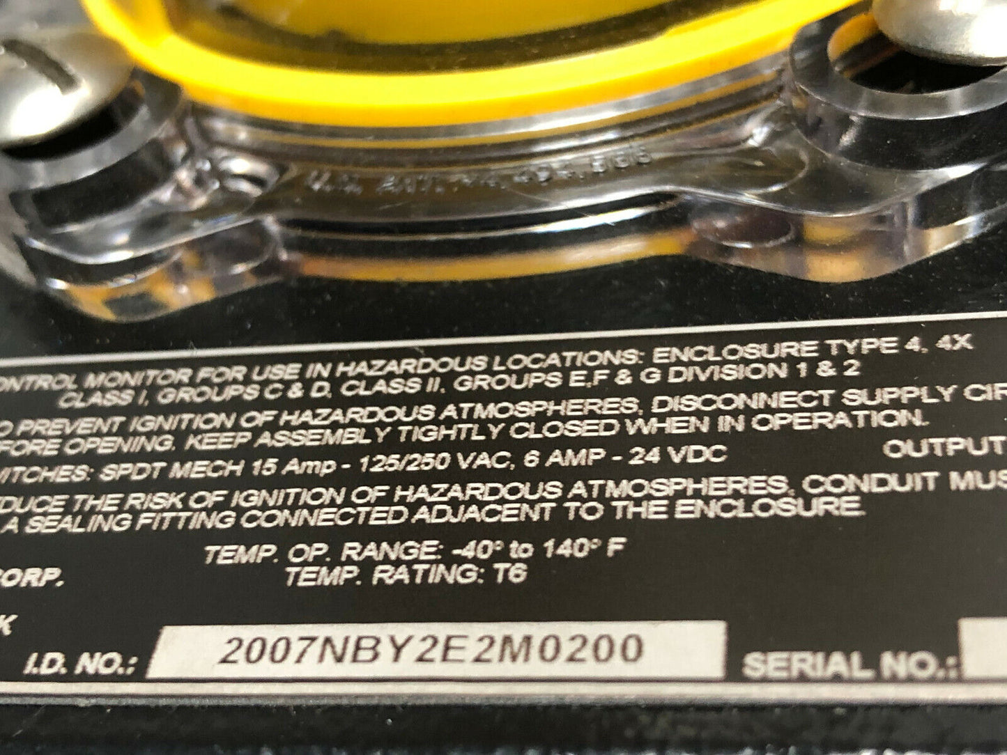 Westlock 2007Nby2e2m0200 Valve Positioner,Pbm Pavbl253s--0063,Asco Ef8320g202,Tj