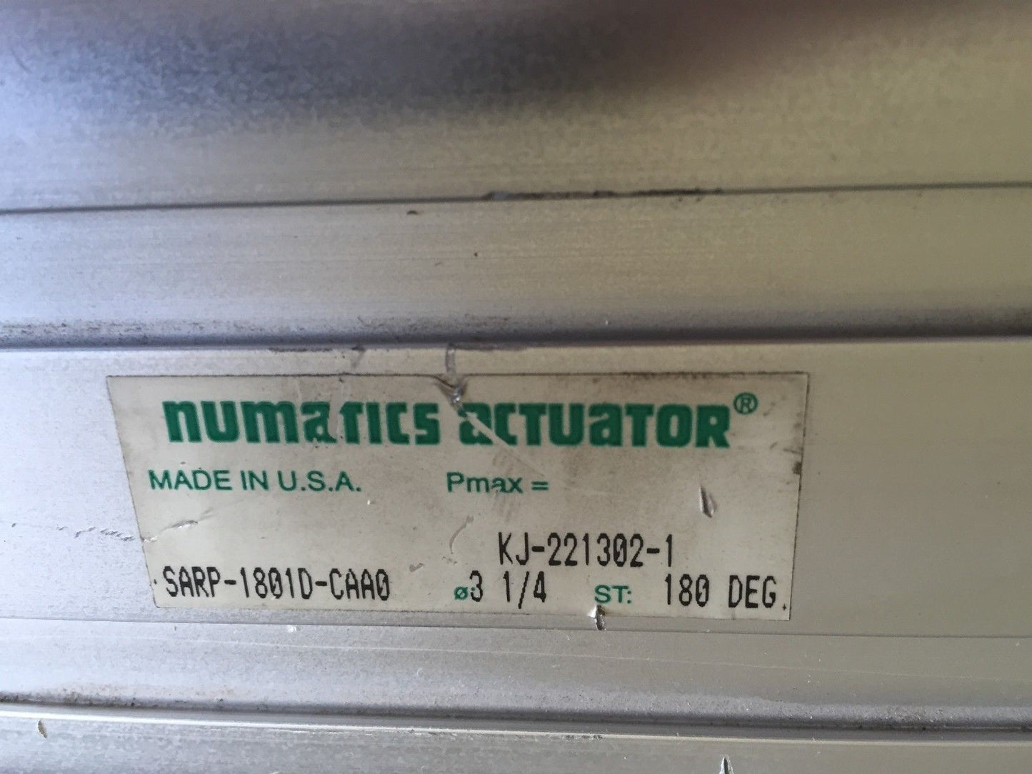 Numatics Sarp-1801D-Caa0 Rotary Actuator Sarp-1801D-Caao, Sarp-18010-Caa0 ,Ex