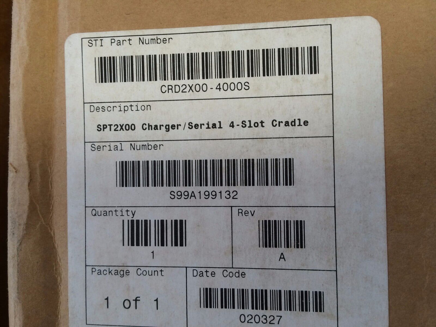 New Symbol Crd2x00-4000S Technologies Charger 4 Slot Cradle N410 ,Cz