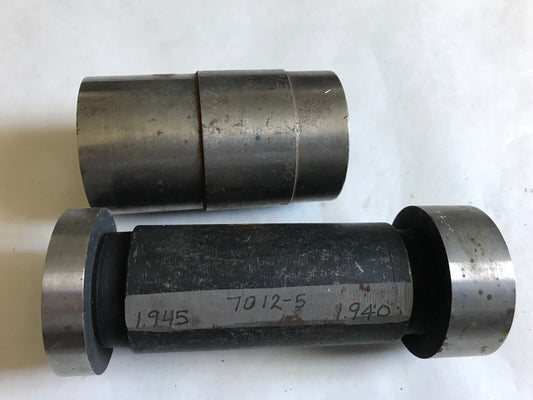 Lot The Pipe Machinery Go No Go Plug Gage 1.9129 1.9069 1.945 1.940,Ac