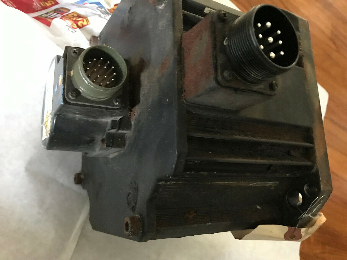 Nachi Mfm452h4v Ac Servo Motor. 4.5Kw, 2000Rpm, 21.5Nm,Sn
