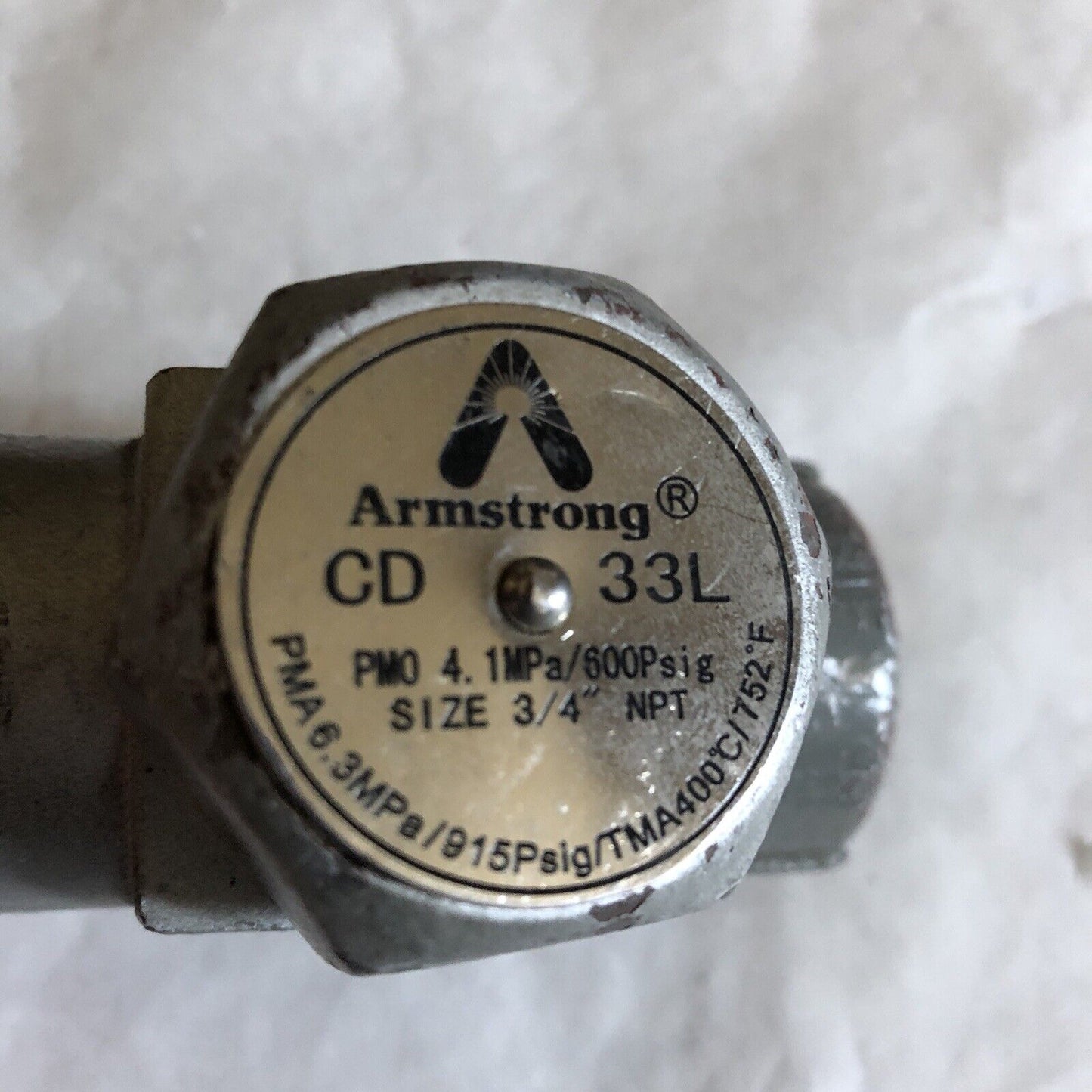 New 3/4" Npt Armstrong Cd33l Pmo 4.1Mpa 600Psig Disc Steam Trap,Ay