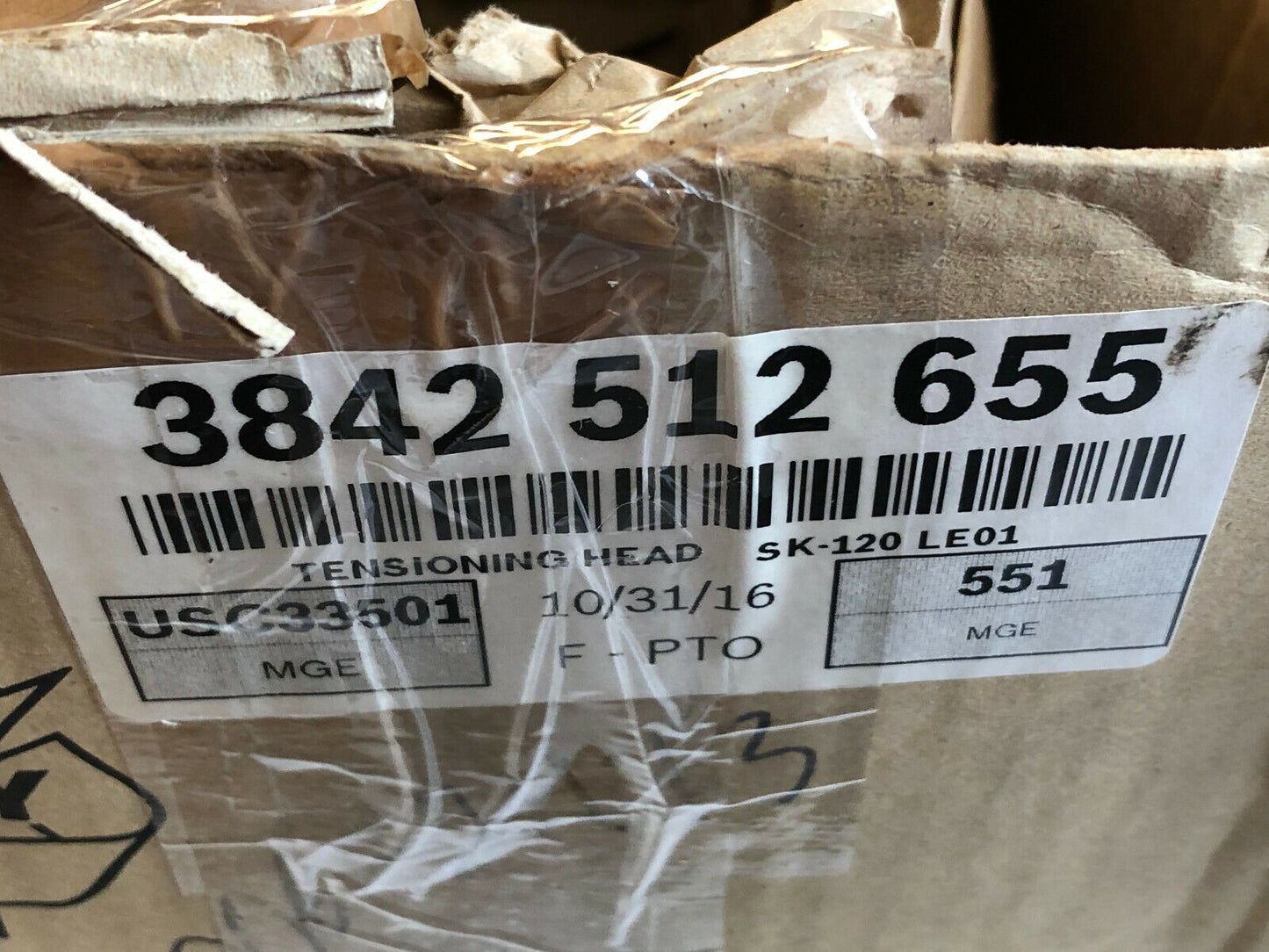 New Bosch 3842512655 Tesnioning Head. Sk-120 Le01, Sj