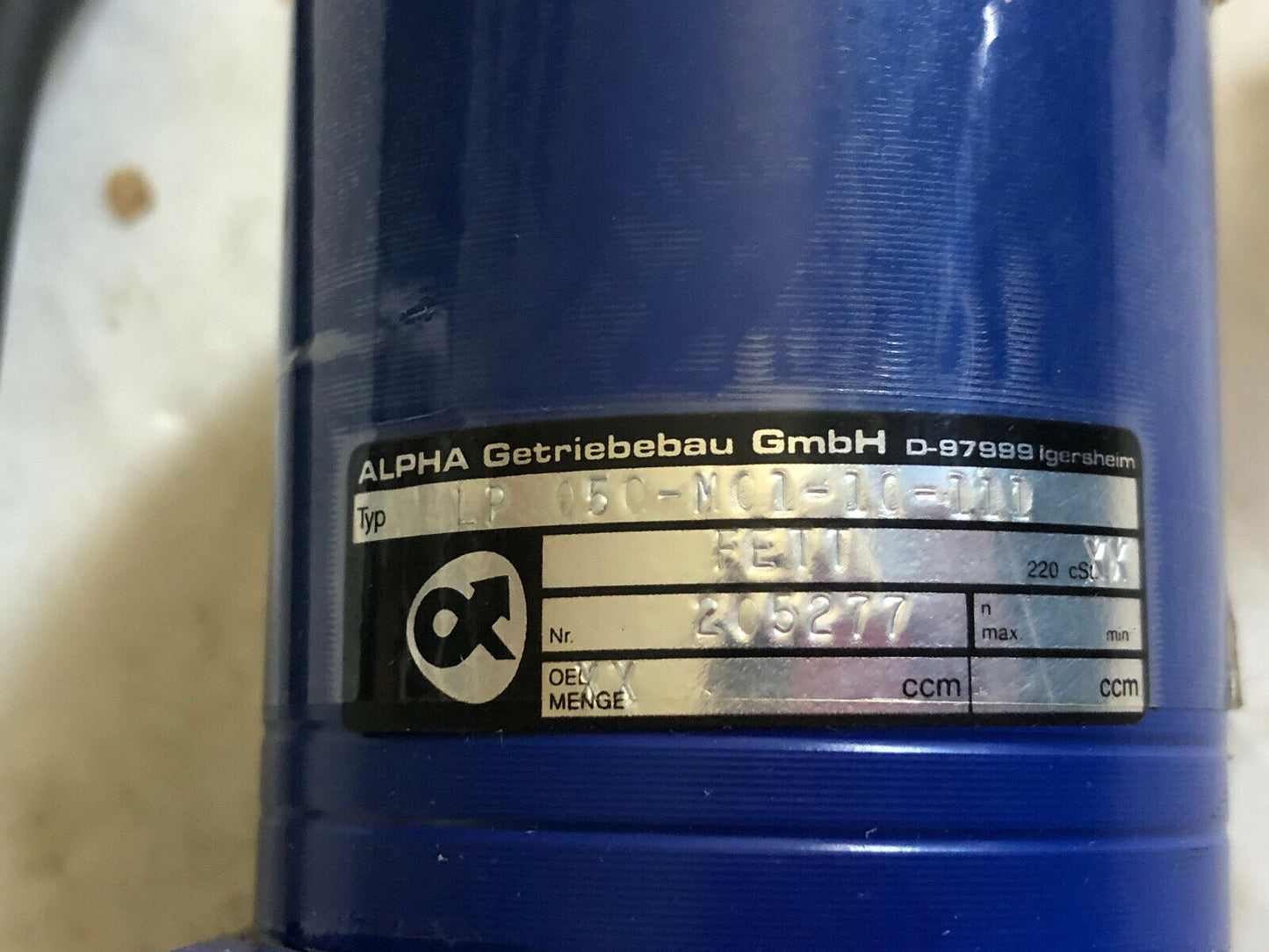 Yaskawa Sg10sa-M01u3,Sgm-01U3b4l,Lf 050-Mcd-1C-111 Ac Servo Motor,Gearmotor,Sc