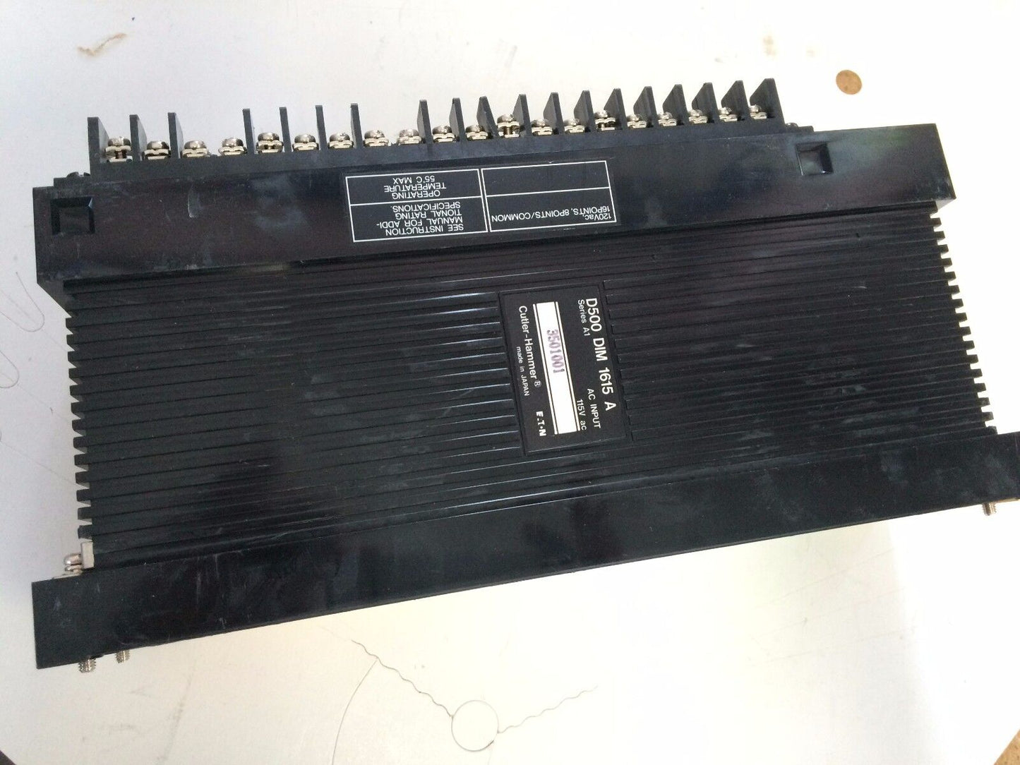 Cutler Hammer D500 Dim 1615A Input Module 85-132V 16Point,3501001,Ef