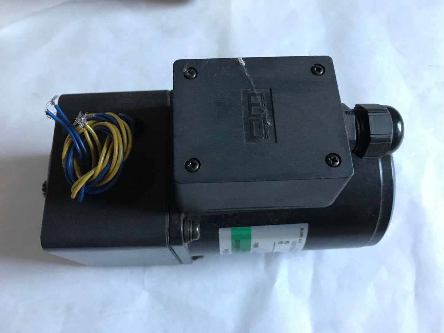 Oriental Motor E3092-354 Ac Motor 440/480Vac,3Phase 15Rpm,Clutch Brake Motor,Et
