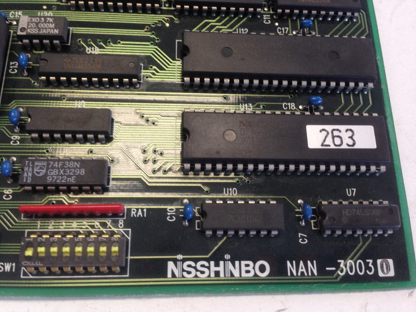 Nisshinbo Nan-30030 Cnc Cn2/Cbn3/Cn4 Control Board,Ex10-01 263,Nan-30030,Er