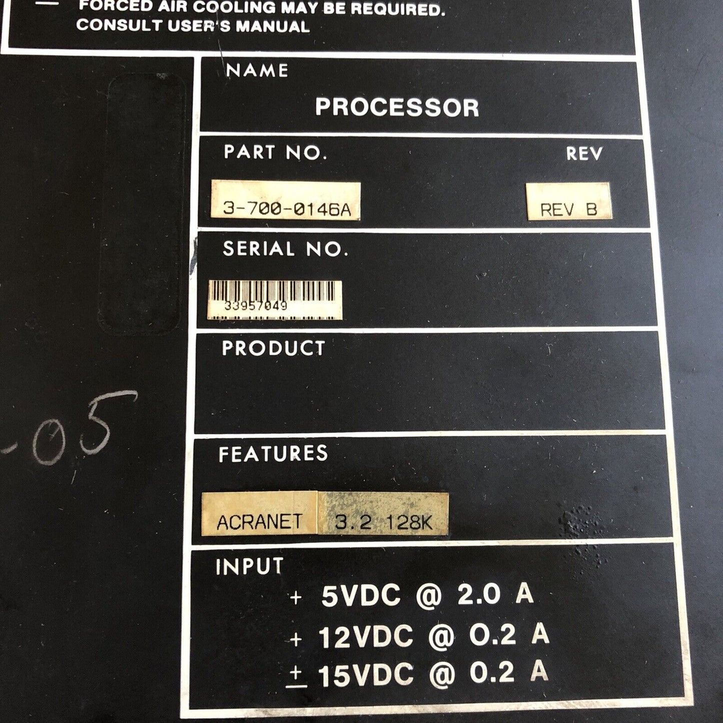 Cincinnati Milacron 3-700-0146A Logic Processor,Bl