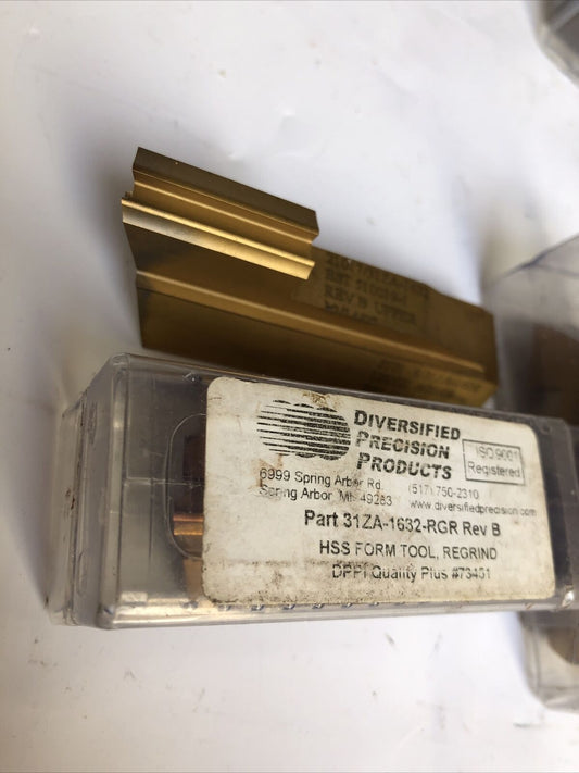 New Diversified 21017/31Za-1632,Est 510019-1 Lathe Hss 31Za-1632-Rgr Insert,Fl