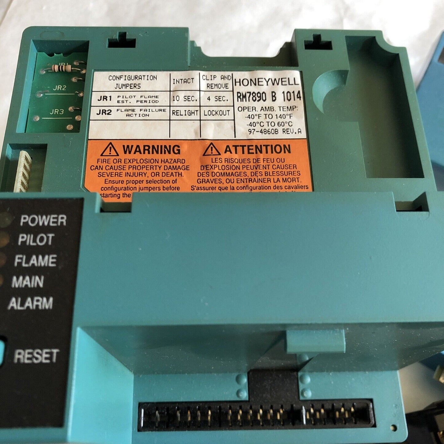 1 Set Honeywell Rm7890b1014,R7847b1031,Q7800a1005 Burner Controller,Sf