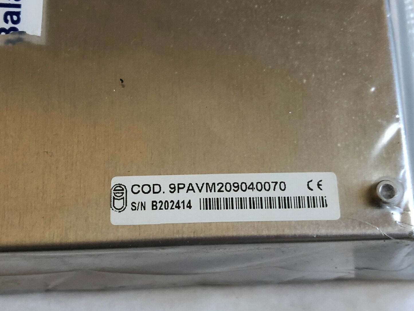 New Balance Systems 9Pavm209040070 Vm24rz,Vm24 Operator Interface Reishauer,Cz