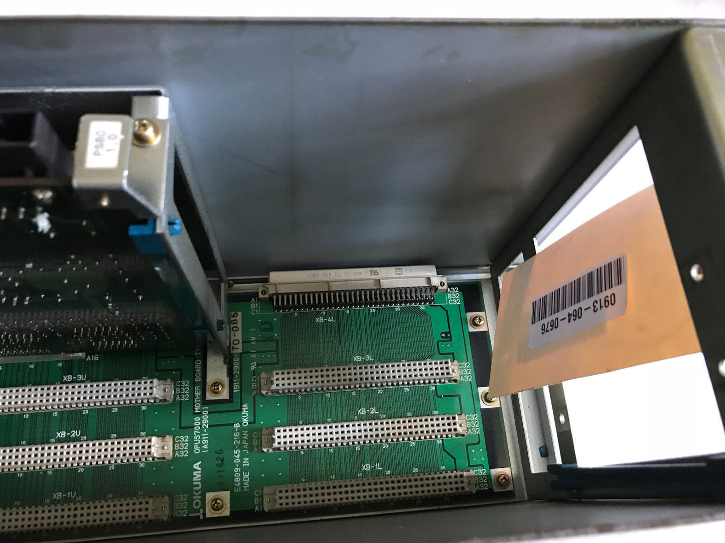 Okuma E7191-090-007,Ps80 1.0, Opus 7000 Rack,A911-2900 Mother,E4809-045-216-B,Ep