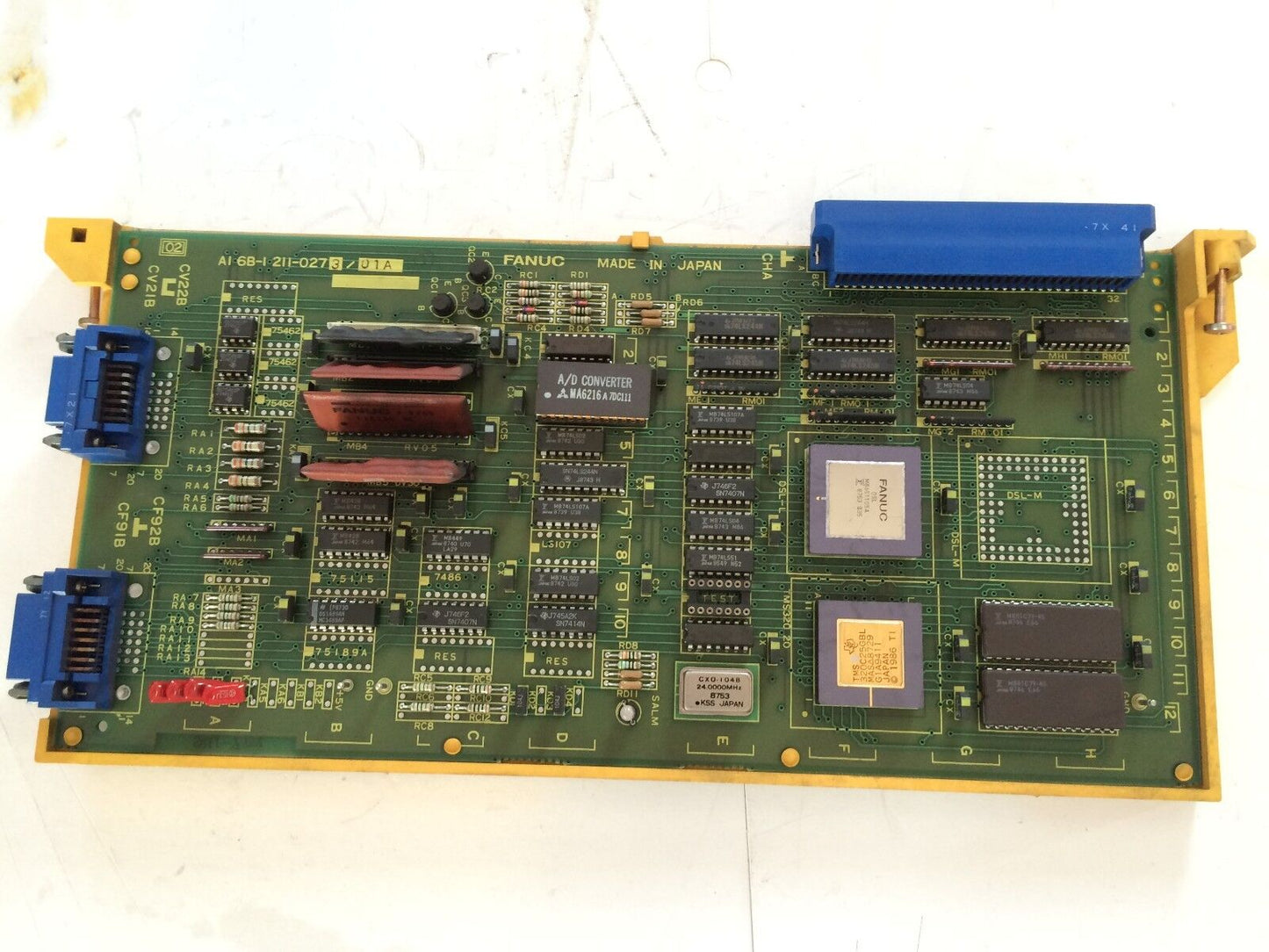 Fanuc A16b-1211-0273 Axes Control Module Fanuc A16b-1211-0273/01A,Ai 6B-I ,Ee