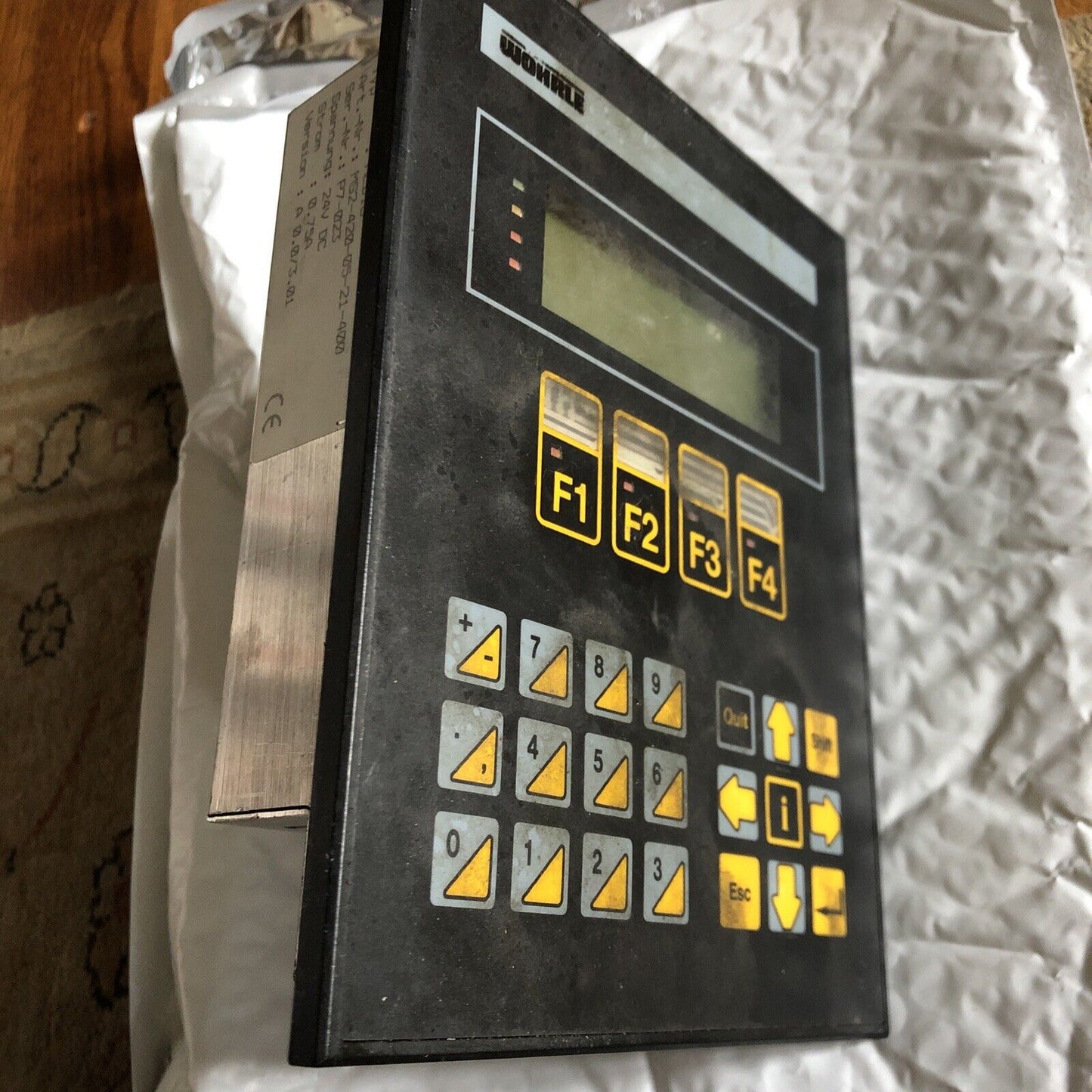 Wohrle Medio Operator Panels, 24 Vdc, Ms2-420-05-21-400,Ea