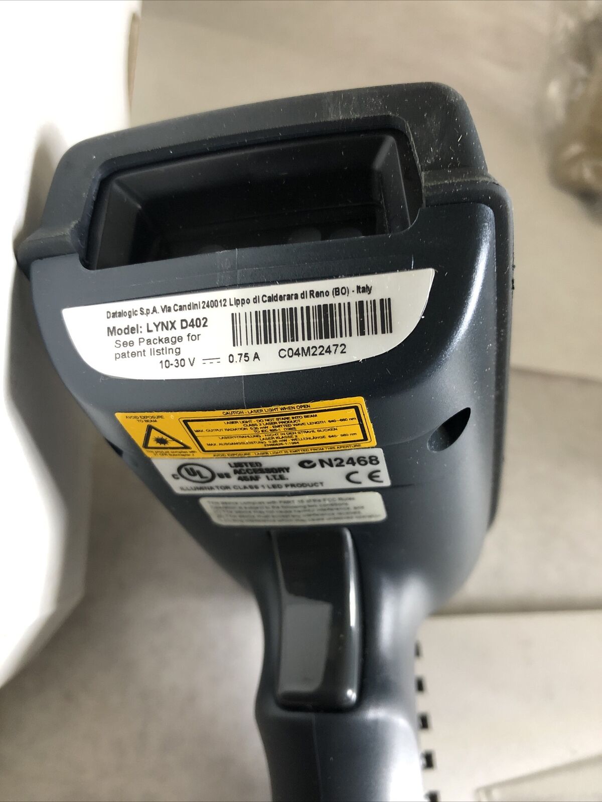 New Datalogic Lynx D402 Bar Code Scanner N2468,Ba