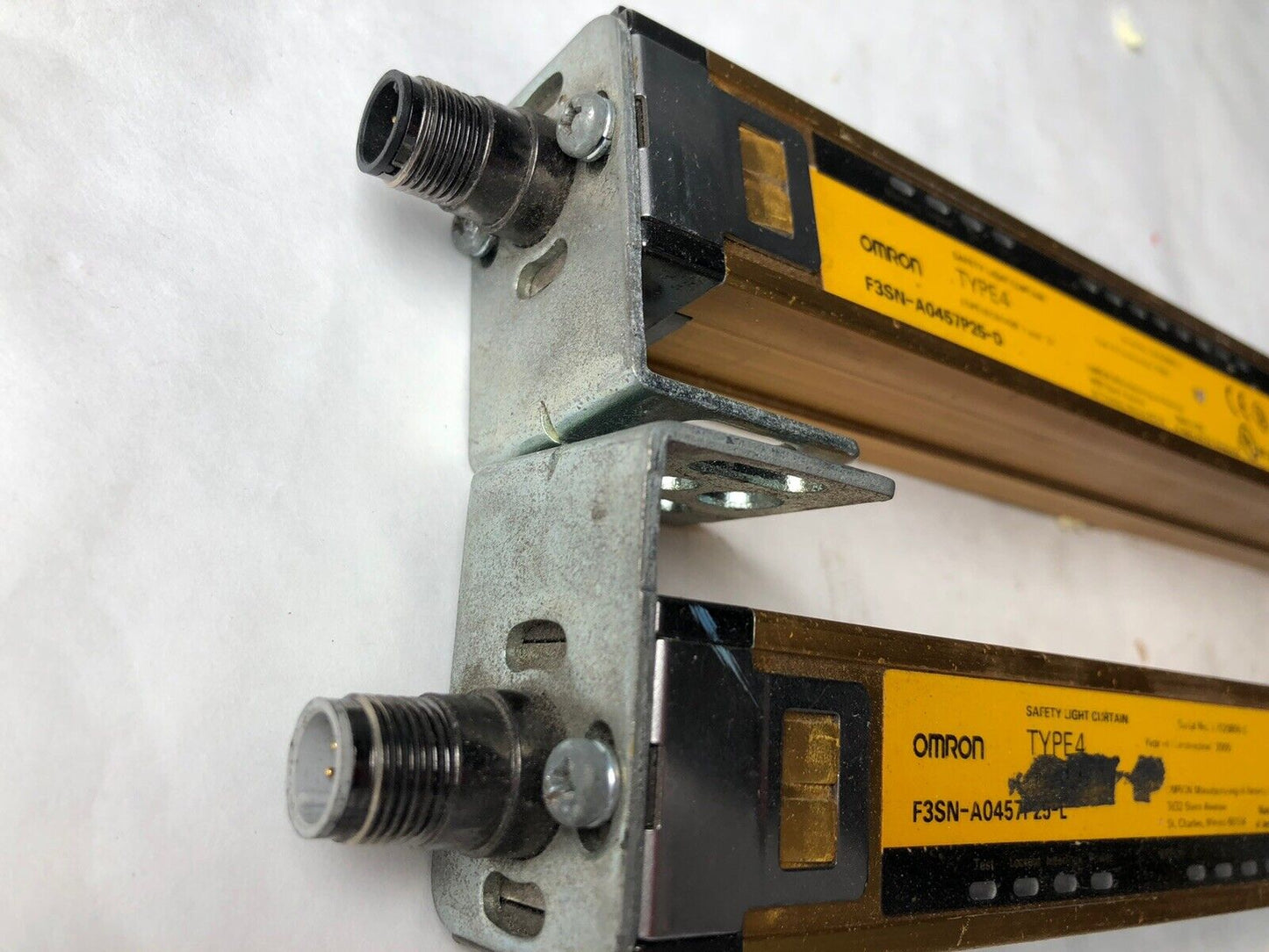 Omron F3sn-A0457p25 17" Safety Light Curtains,F3sn-A0457p25-D,F3sn-A0457p25-L,Ew