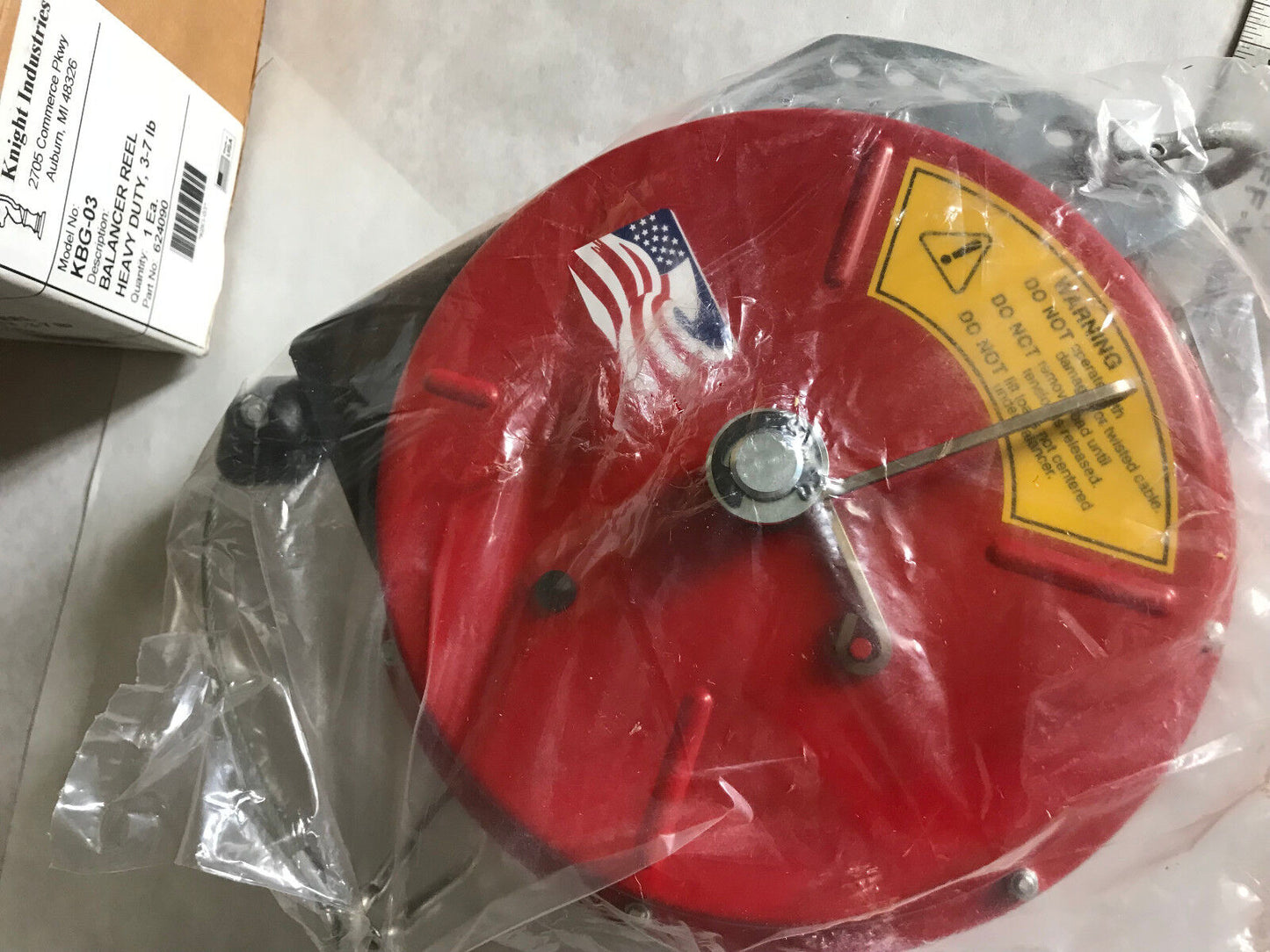 New Knight Industries Kbg-03, Heavy Duty, Balancer Reel, 3-7Lbs,Eq