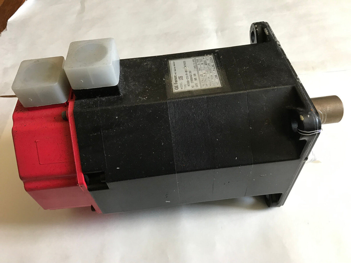 New Ge Fanuc A06b-0315-B072#7000,10S,Ac Servo Motor,7.6A,2000-Rpm,C958a2130,Sa