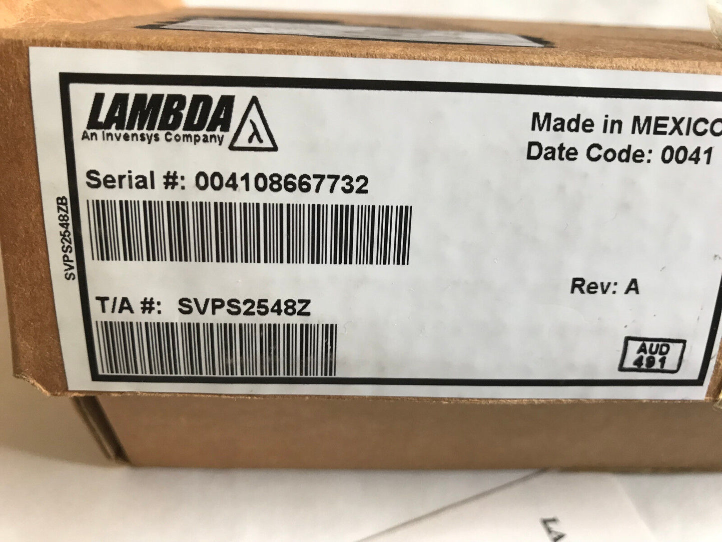 New Lambda Svps2548z Power Supply Svps25-48Z, Svps2548z,Bf,Dg,Et